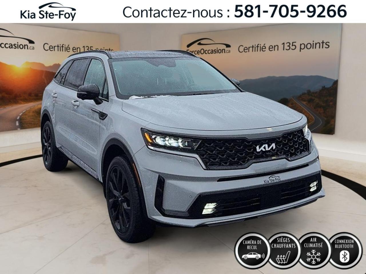 Used 2023 Kia Sorento SX AWD *6 PASSAGERS *CUIR *TOIT *GPS *BIZONE for sale in Ste-Foy, QC