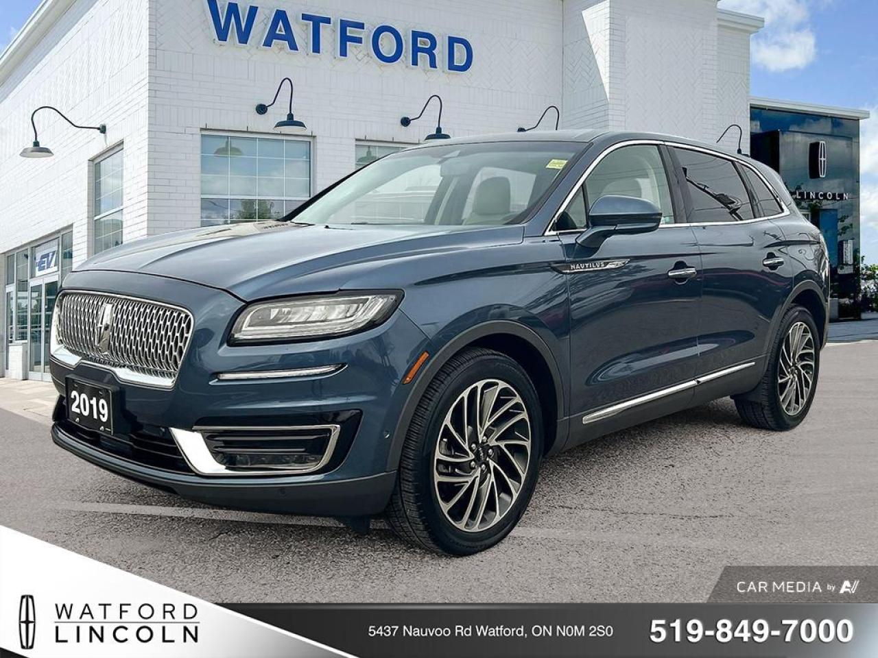 Used 2019 Lincoln Nautilus Ultra TI for sale in Watford, ON