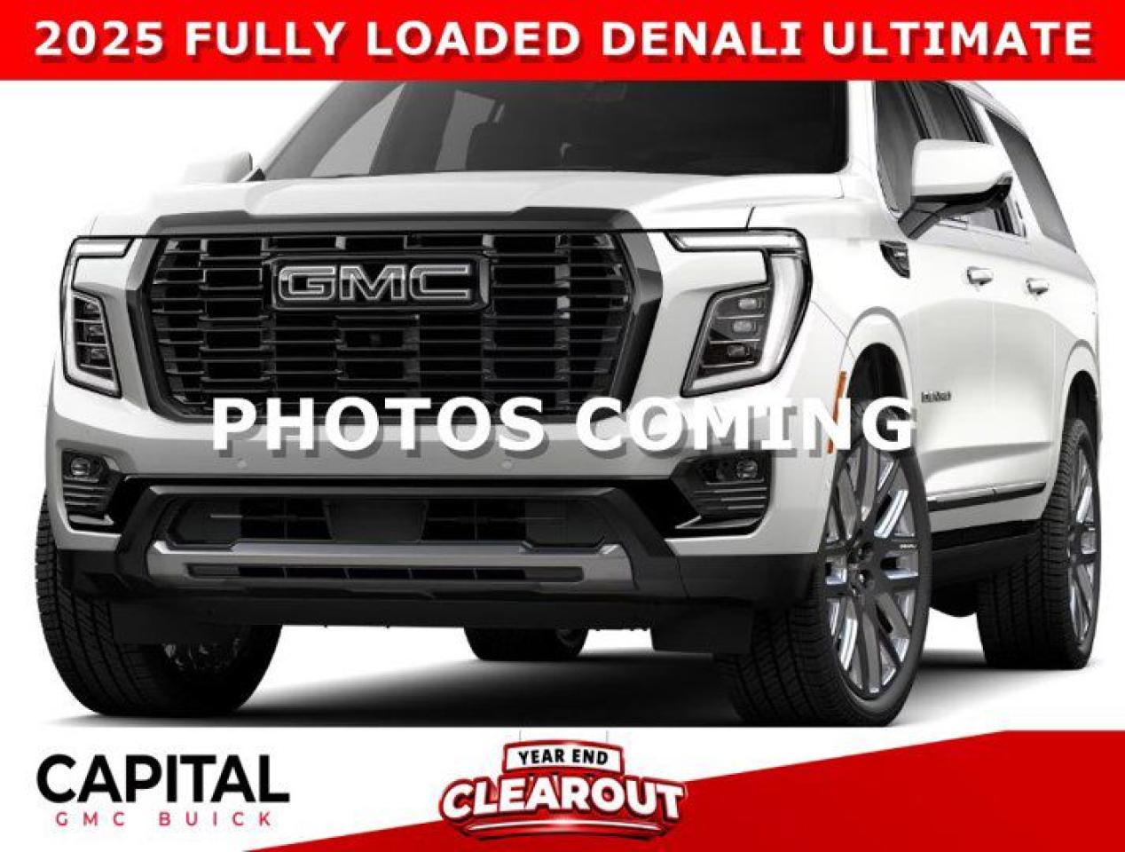 New 2025 GMC Yukon Denali Ultimate 4WD for sale in Edmonton, AB