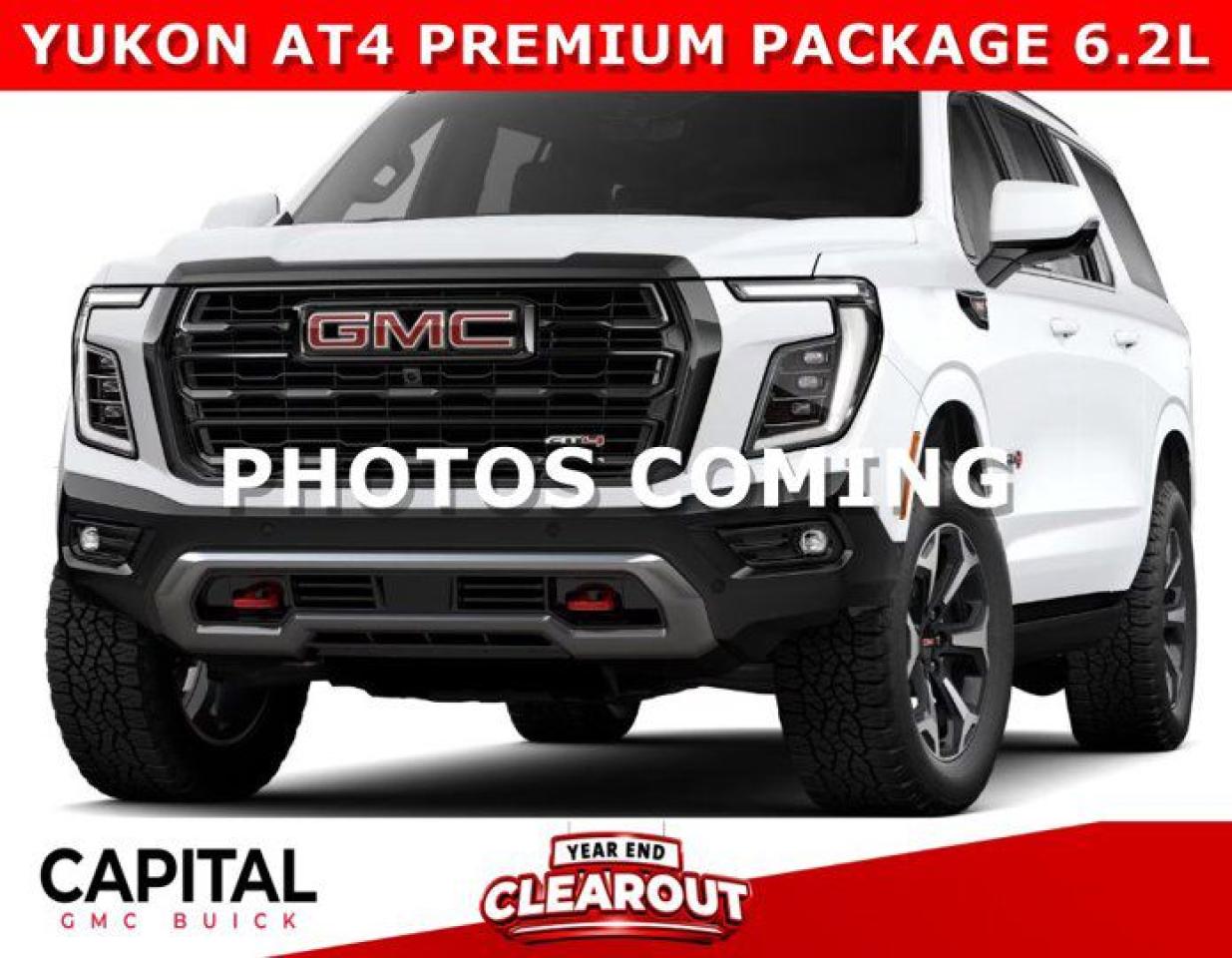 New 2025 GMC Yukon XL AT4 4WD for sale in Edmonton, AB