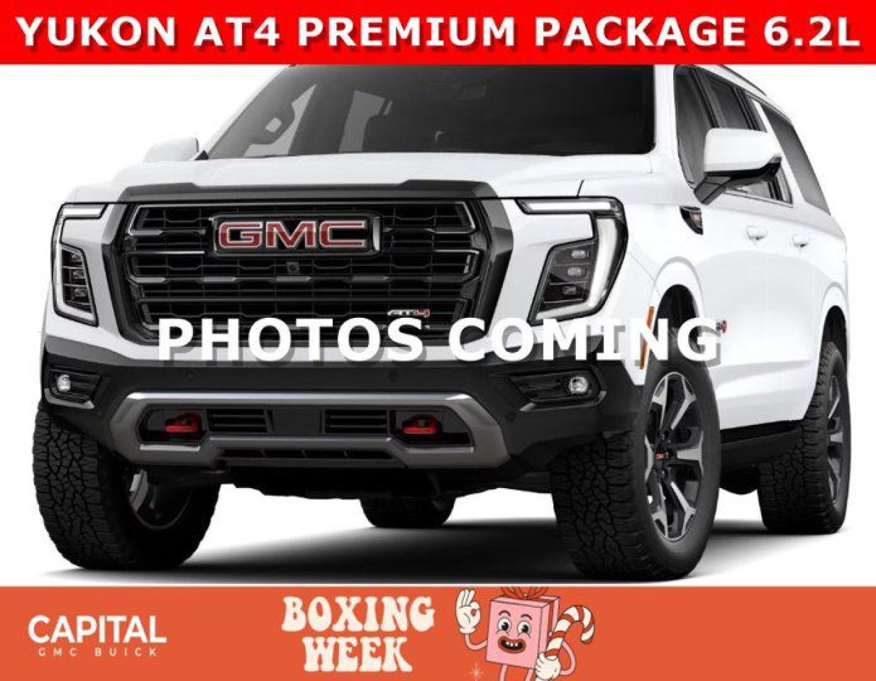 New 2025 GMC Yukon XL AT4 4WD for sale in Edmonton, AB