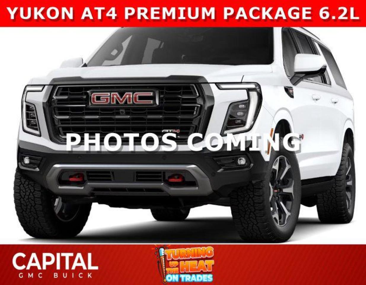 New 2025 GMC Yukon XL AT4 4WD for sale in Edmonton, AB