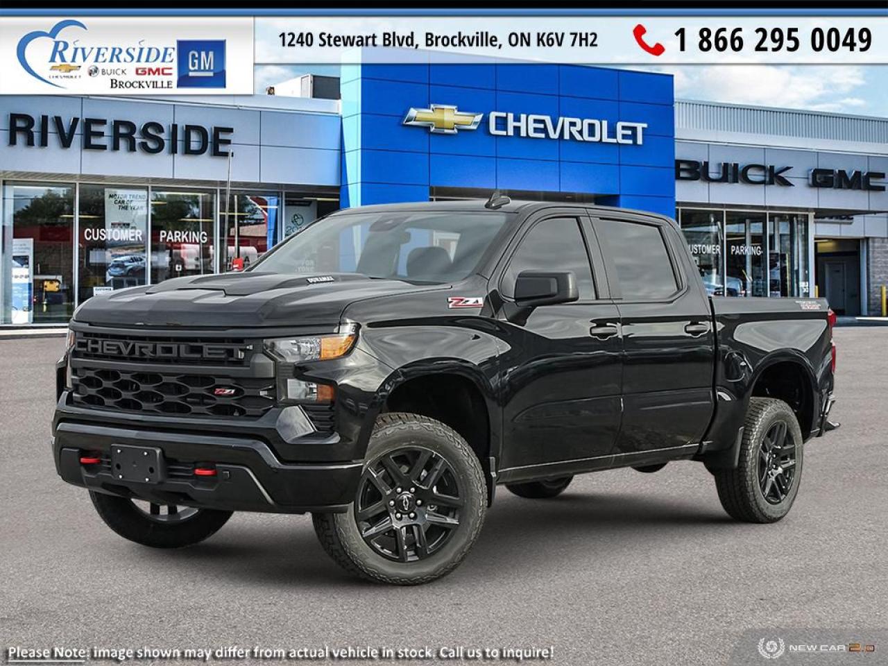 New 2025 Chevrolet Silverado 1500 Custom Trail Boss for sale in Brockville, ON