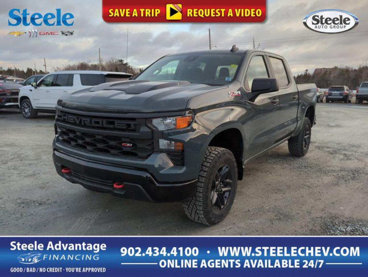 New 2025 Chevrolet Silverado 1500 Custom Trail Boss for sale in Dartmouth, NS