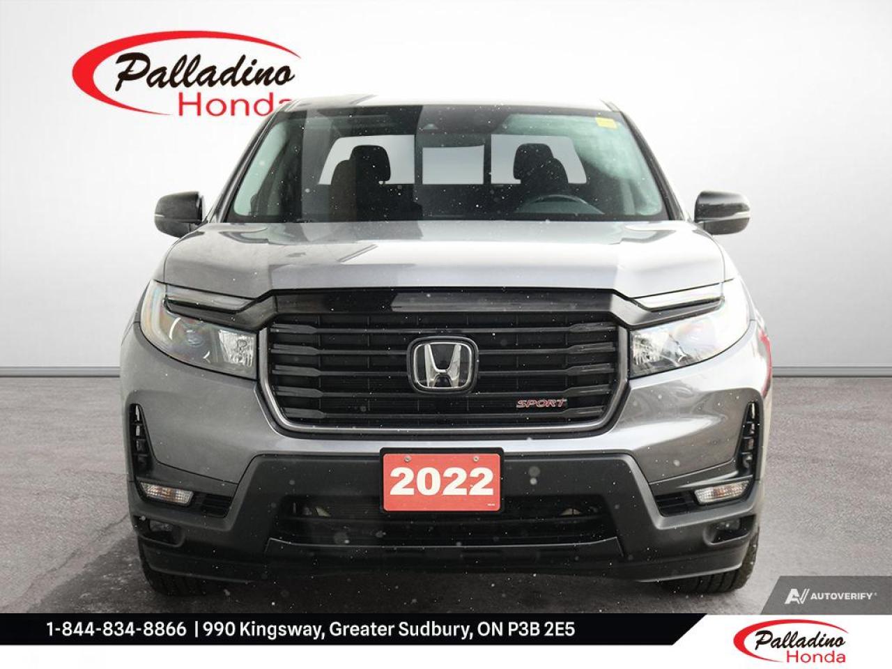 Used 2022 Honda Ridgeline SPORT for sale in Greater Sudbury, ON