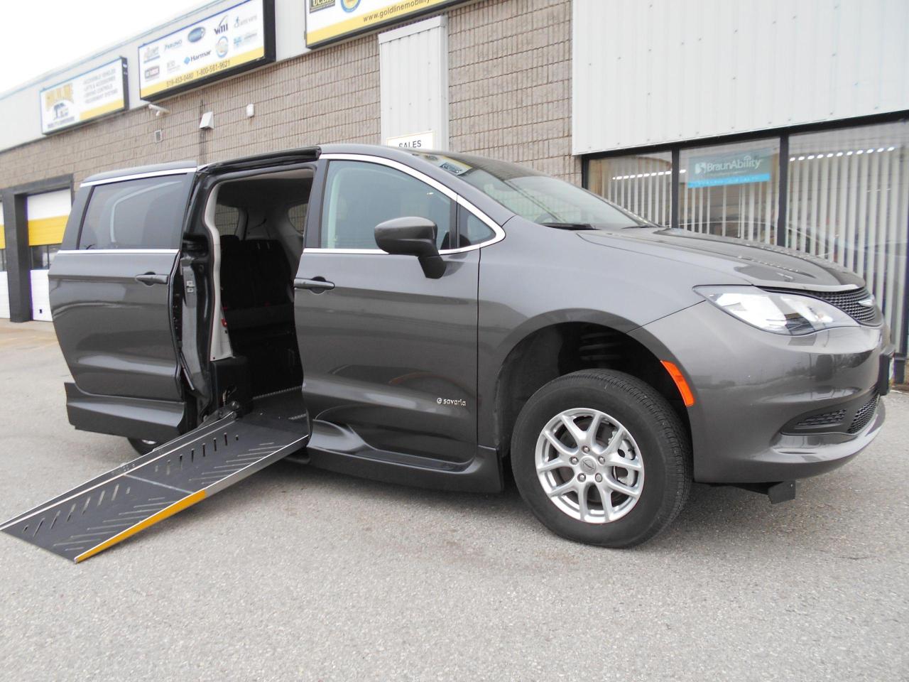 Used 2023 Chrysler Grand Caravan SXT-Wheelchair Accessible Side Entry-Power for sale in London, ON