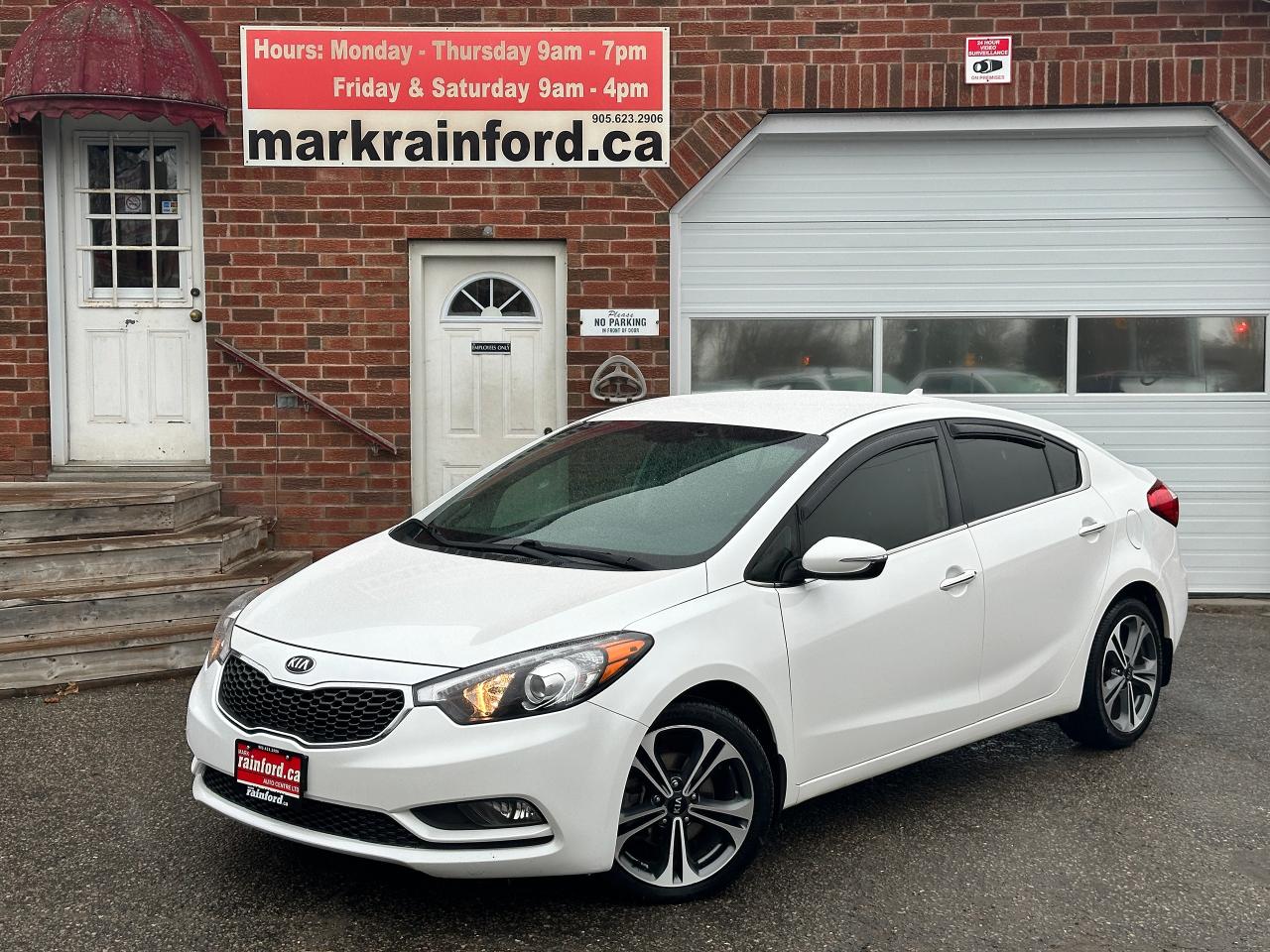 Used 2016 Kia Forte EX HTD Cloth Bluetooth XM MP3 CD Alloys A/C RvCam for sale in Bowmanville, ON