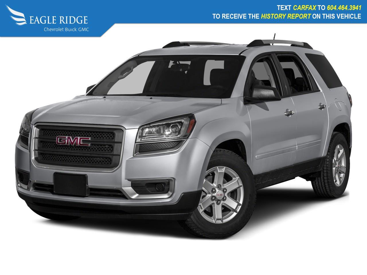 Used 2016 GMC Acadia SLE2 Heated front seats, Power driver seat, Power Liftgate, Power Rear Liftgate Body, Power steering, Power windows, Power Windows w/Driver Express-Down, Rear anti-roll bar, Remote keyless entry, SiriusXM for sale in Coquitlam, BC