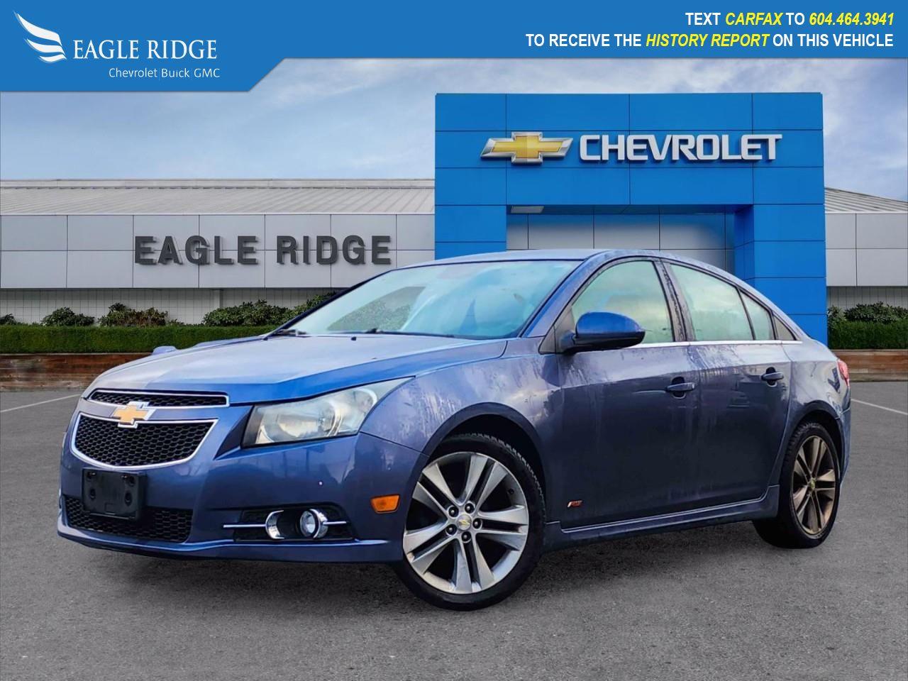 Used 2014 Chevrolet Cruze 2LT Rear Parking Assist, Remote keyless entry, RS Appearance Package, Side Blind Zone Alert, SiriusXM Satellite Radio, Steering wheel mounted audio controls, Sun & Sound Package for sale in Coquitlam, BC