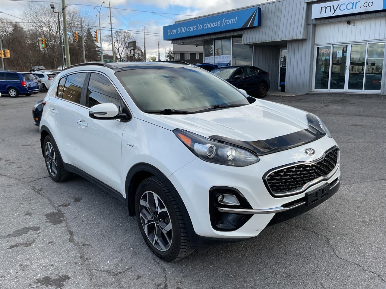 Used 2020 Kia Sportage EX Premium 2.4L EX PREMIUM AWD!!!   SUNROOF. HEATED SEATS. ALLOYS. A/C. PWR GROUP. KEYLESS ENTRY. PERFECT FOR Y for sale in Kingston, ON