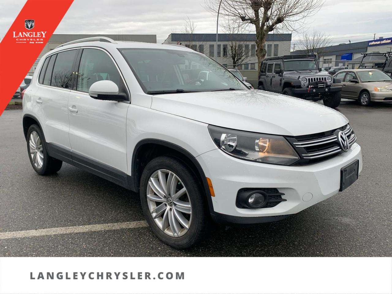 Used 2017 Volkswagen Tiguan Comfortline | Leather | Panoramic Roof for sale in Surrey, BC