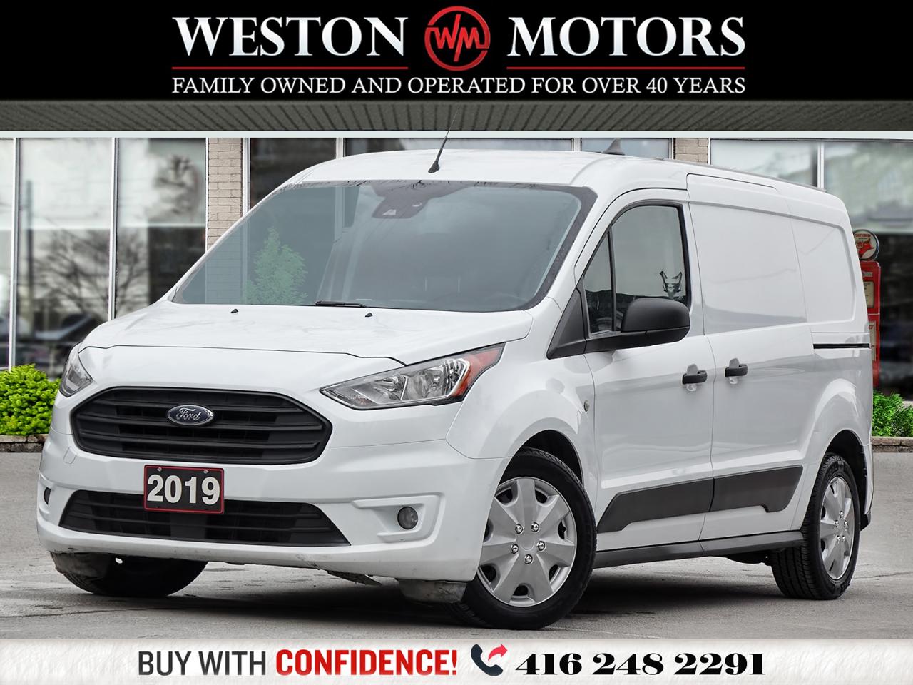 2019 Ford Transit Connect SHELVING*REV-CAM*POWER GROUP*DUAL DOORS