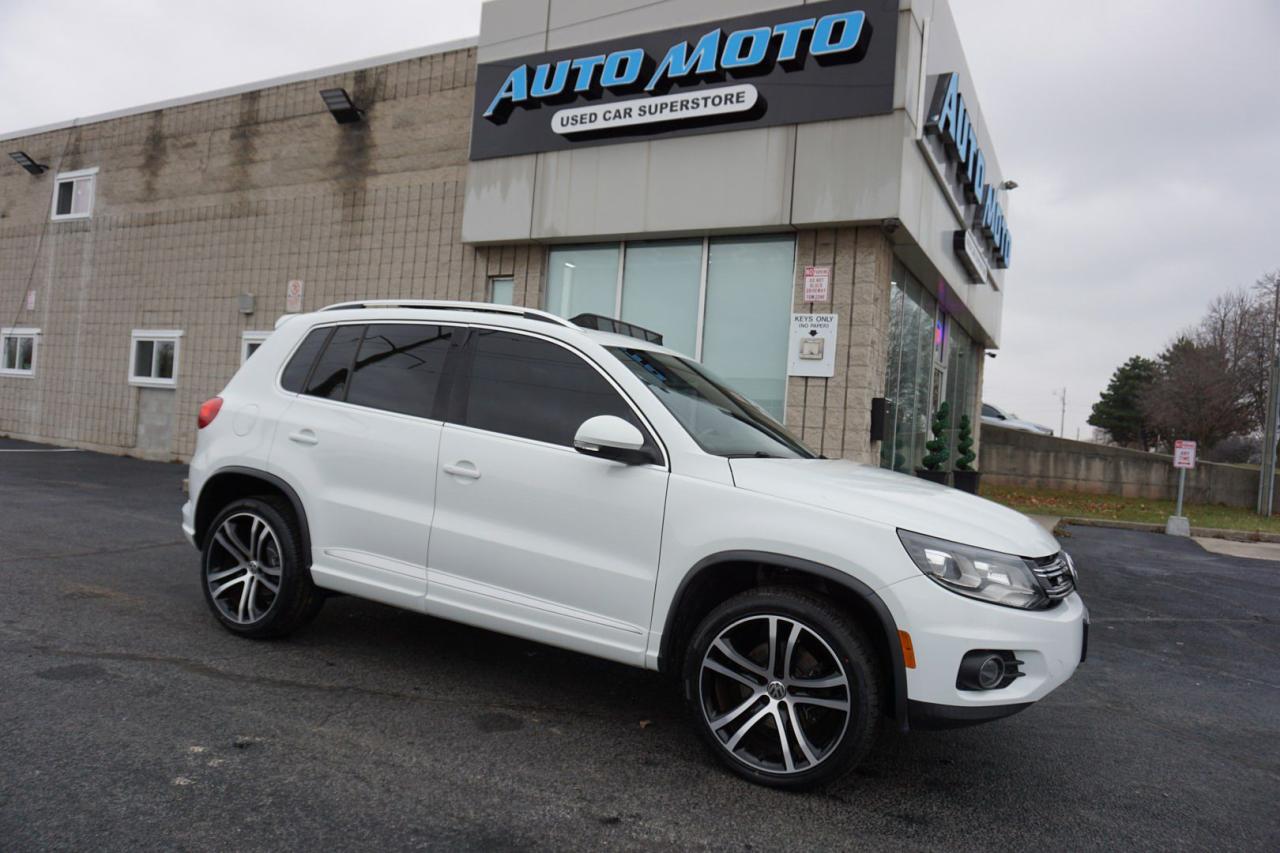 2017 Volkswagen Tiguan HIGHLINE R-LINE 4M AWD CERTIFIED *ACCIDENT FREE* NAV CAMERA BLUETOOTH LEATHER HEATED SEATS PANO ROOF CRUISE ALLOYS - Photo #1