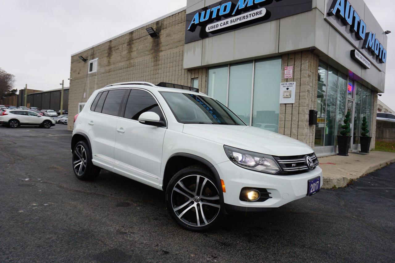 2017 Volkswagen Tiguan HIGHLINE R-LINE 4M AWD CERTIFIED *ACCIDENT FREE* NAV CAMERA BLUETOOTH LEATHER HEATED SEATS PANO ROOF CRUISE ALLOYS - Photo #8