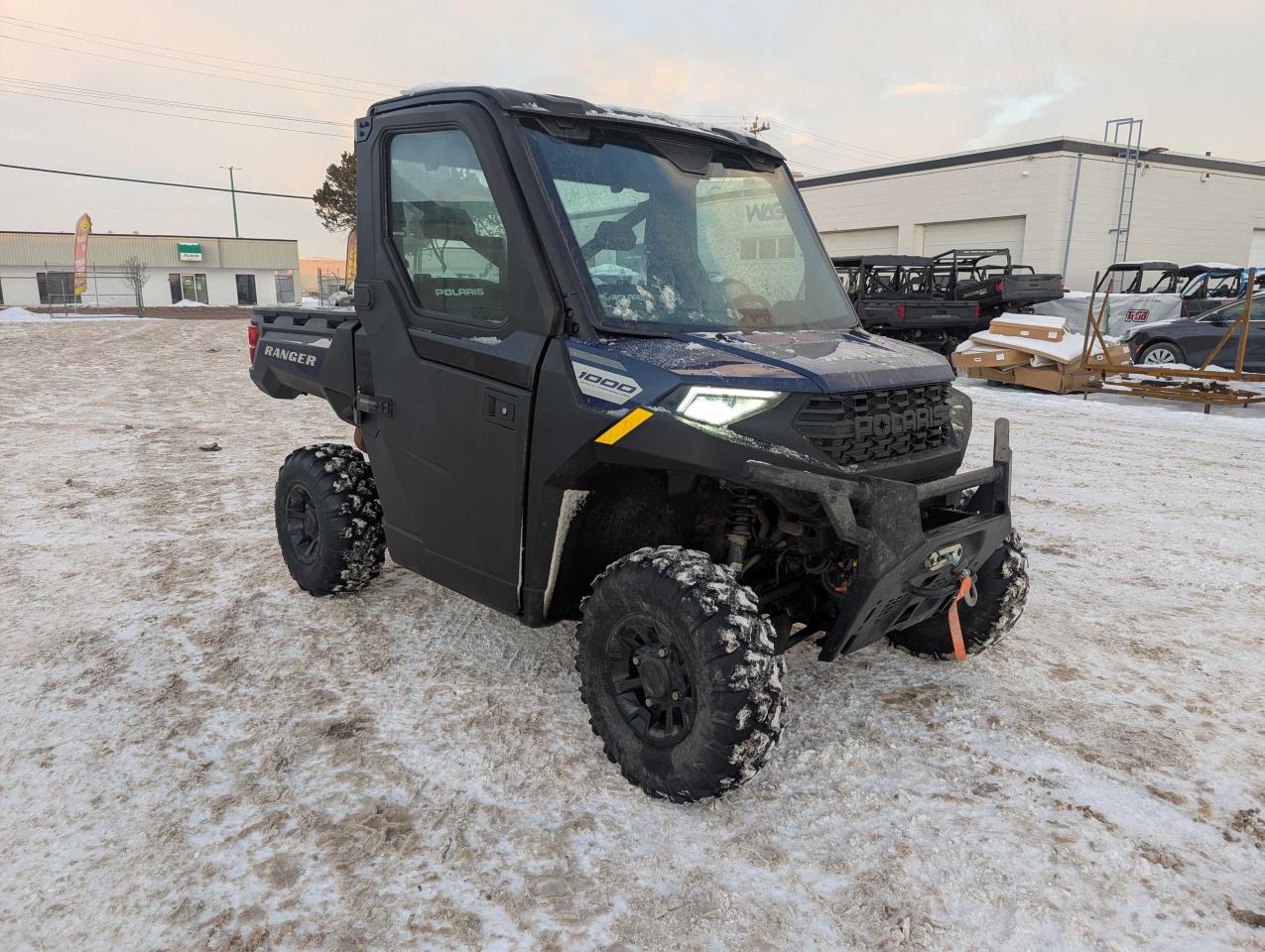 2023 Polaris Ranger 1000 Premium $131 B/W - Photo #3