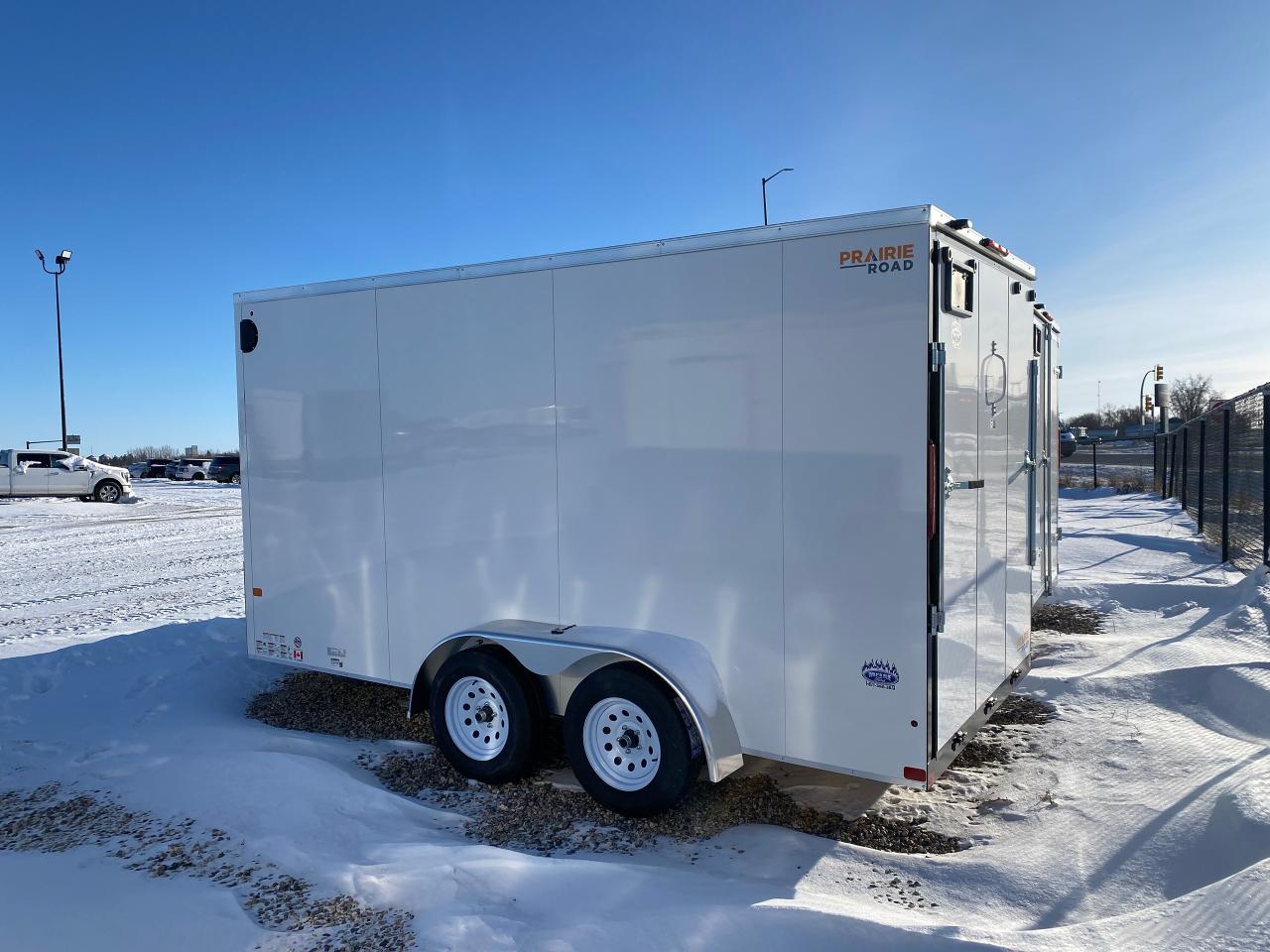 2025 Prairie Road Trailer 7 X 14 Prairie Road Ramp Door Photo2