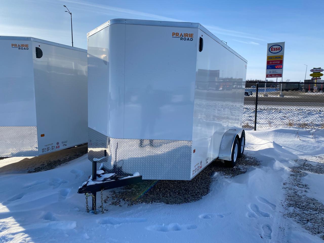 2025 Prairie Road Trailer 7 X 14 Prairie Road Ramp Door Photo1