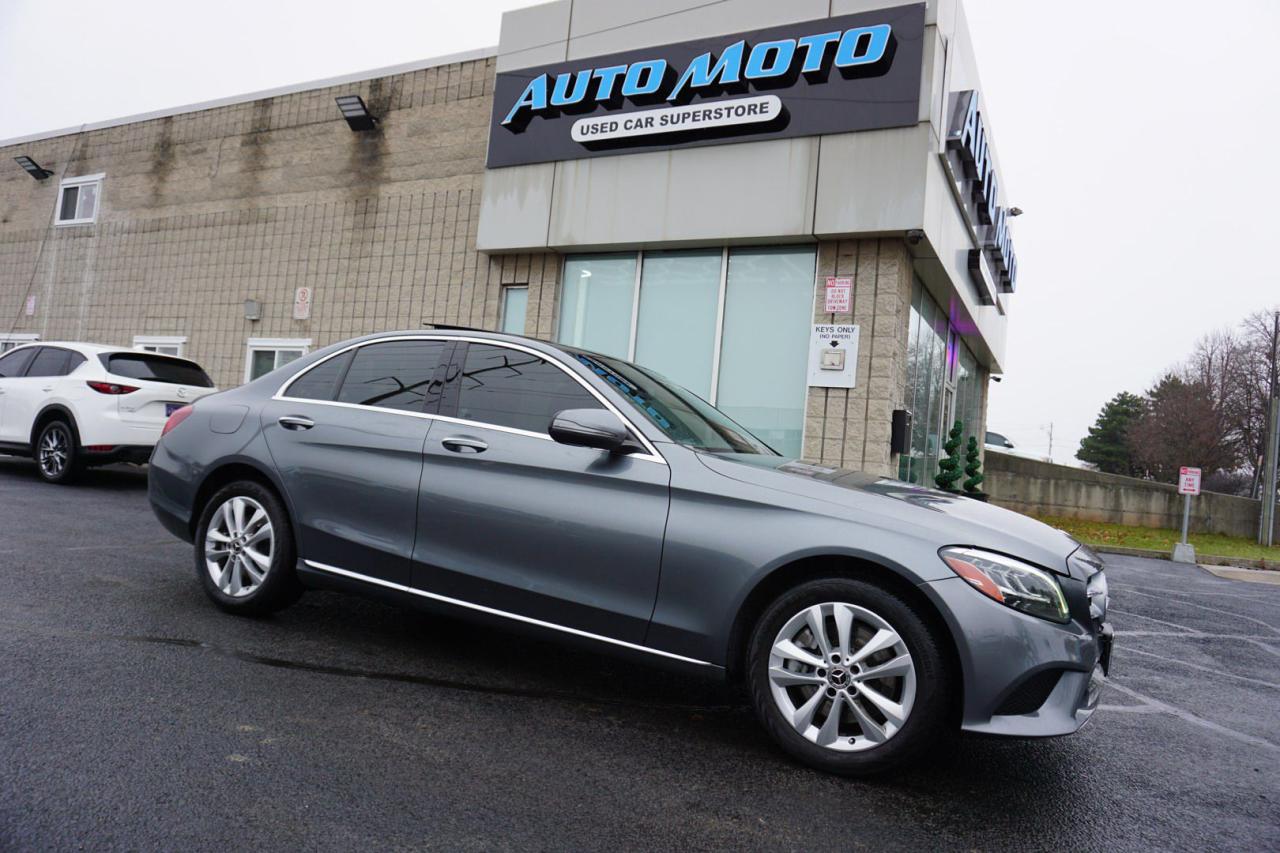 Used 2020 Mercedes-Benz C-Class C300 4MATIC CERTIFIED *ACCIDENT FREE* CAMERA NAV BLUETOOTH LEATHER HEATED SEATS PANO ROOF CRUISE ALLOYS for sale in Burlington, ON