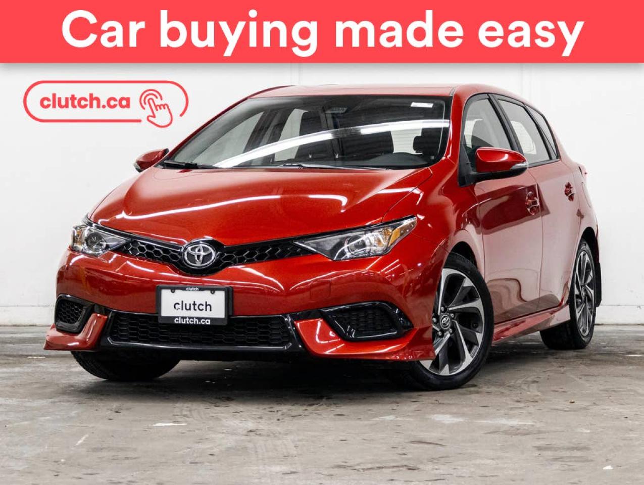 Used 2018 Toyota Corolla iM Base w/ Heated Front Seats, Rearview Camera, Cruise Control for sale in Toronto, ON