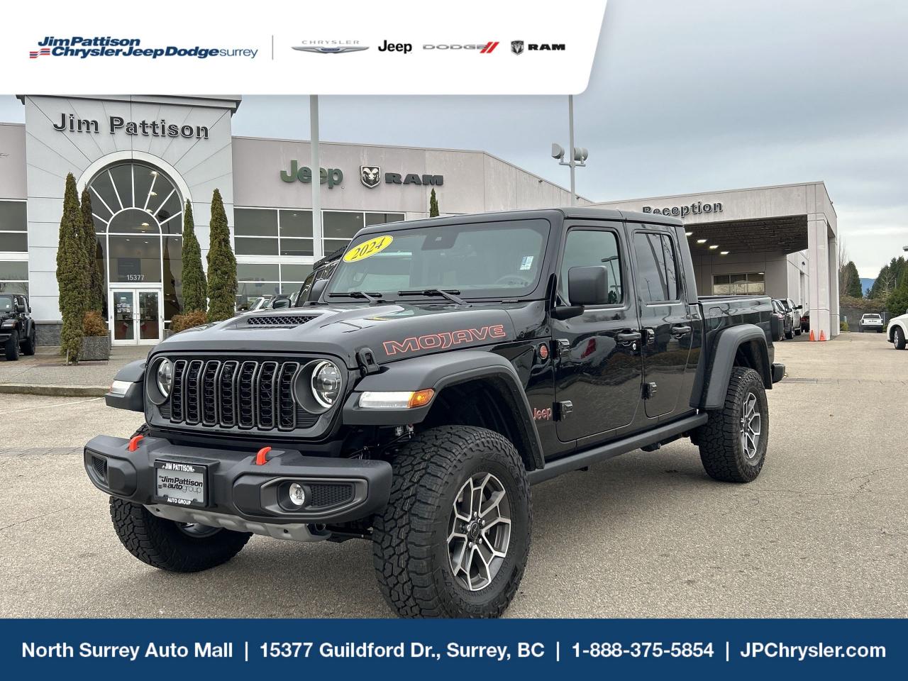 Used 2024 Jeep Gladiator Mojave for sale in Surrey, BC