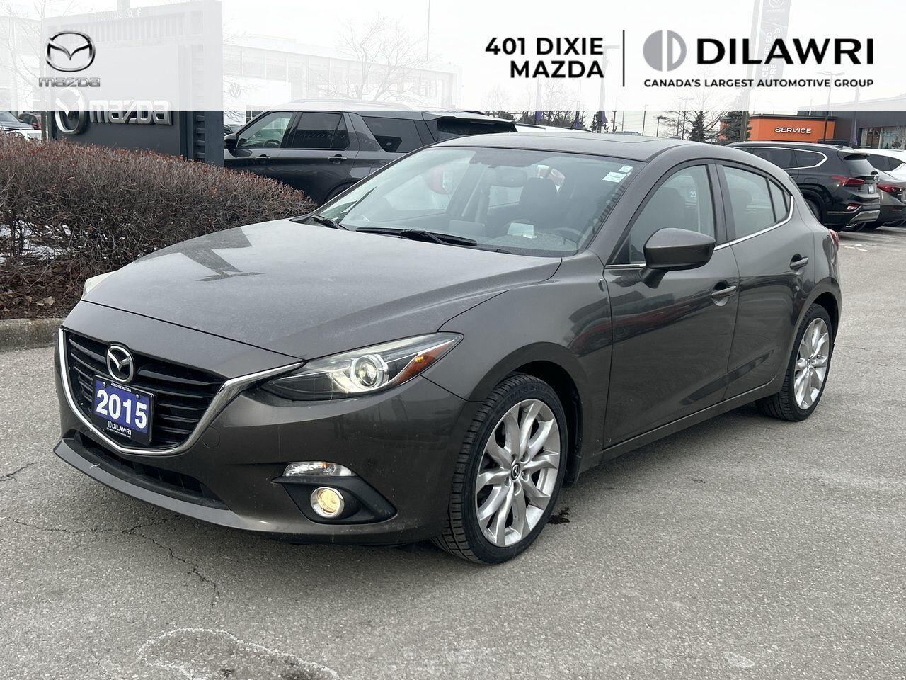 Used 2015 Mazda MAZDA3 Sport GT-SKY at FWD.POWER MOONROOF.HEATED FRONT SEATS.BO for sale in Mississauga, ON