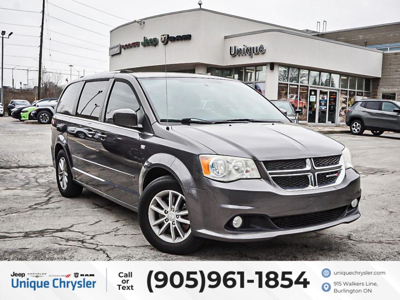 Used 2014 Dodge Grand Caravan 30th Anniversary| AS-TRADED| LEATHER-TRIMMED SEATS for sale in Burlington, ON