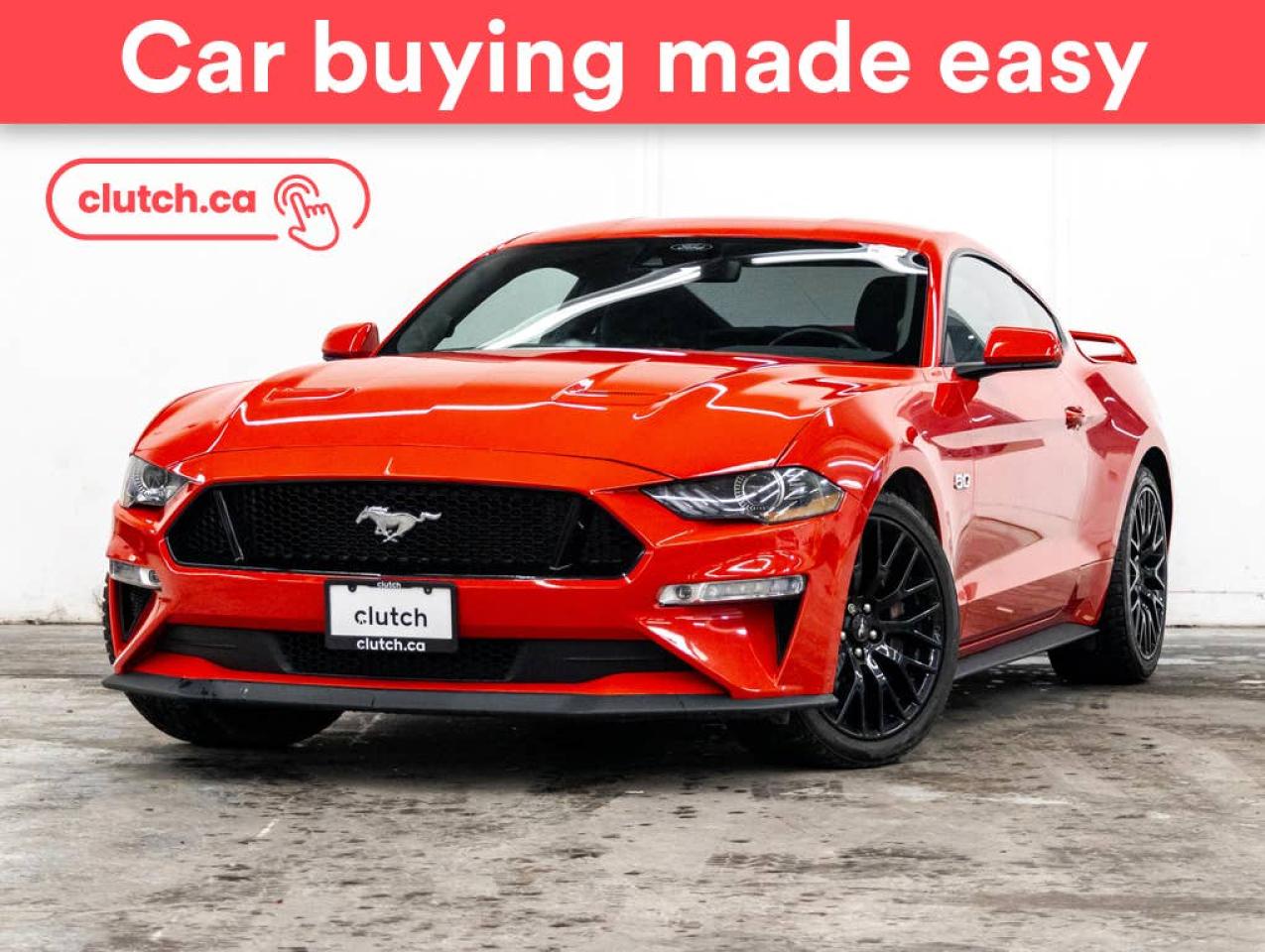 Used 2021 Ford Mustang GT Premium w/ Rearview Camera, A/C, Cruise Control for sale in Toronto, ON