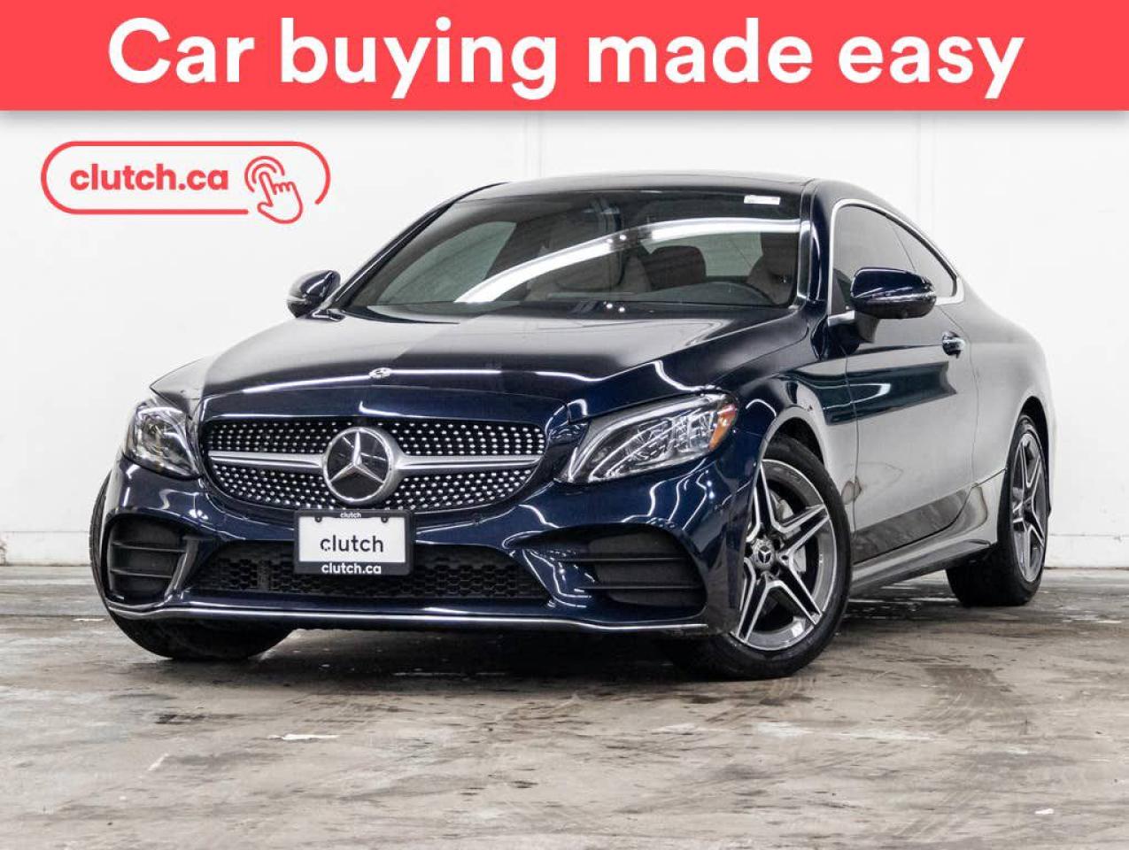 Used 2020 Mercedes-Benz C-Class C 300 4Matic AWD w/Apple CarPlay & Android Auto, Power Moonroof, 360 Rearview Cam for sale in Toronto, ON