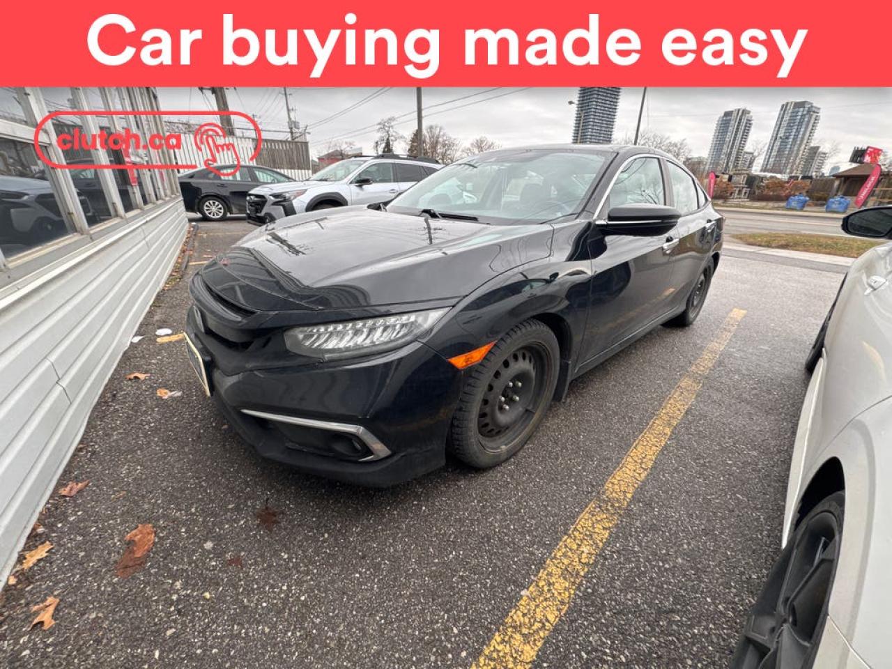 Used 2019 Honda Civic Touring w/ Apple CarPlay & Android Auto, Dual Zone A/C, Power Sunroof for sale in Toronto, ON