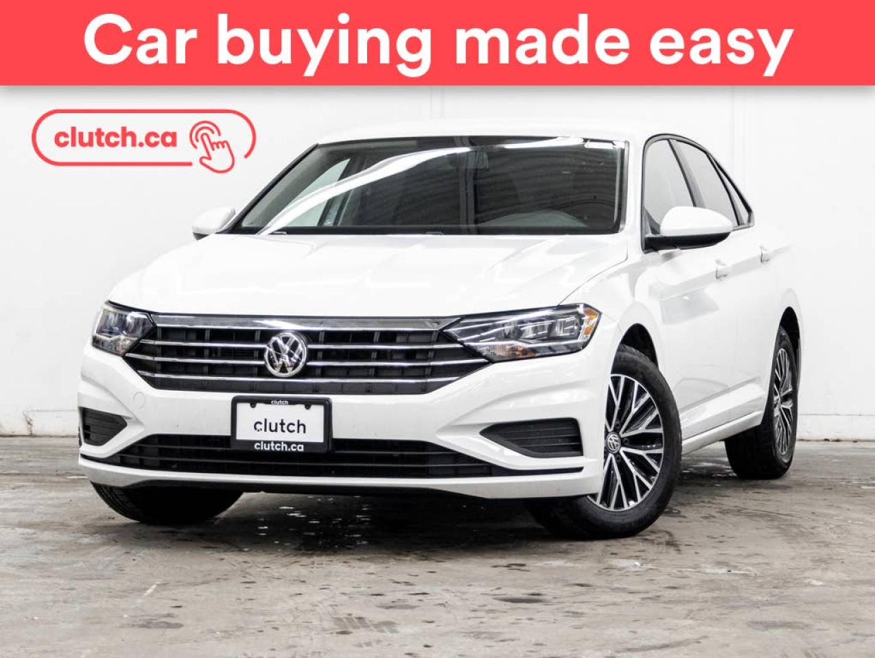 Used 2020 Volkswagen Jetta Comfortline w/ Apple CarPlay & Android Auto, Heated Front Seats, Rearview Camera for sale in Toronto, ON