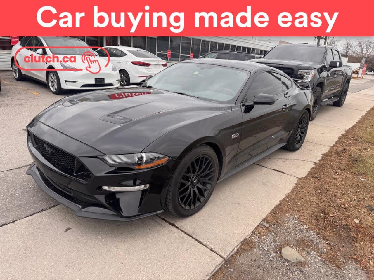 Used 2020 Ford Mustang GT Premium w/ Apple CarPlay & Android Auto, Dual Zone A/C, Rearview Cam for sale in Toronto, ON