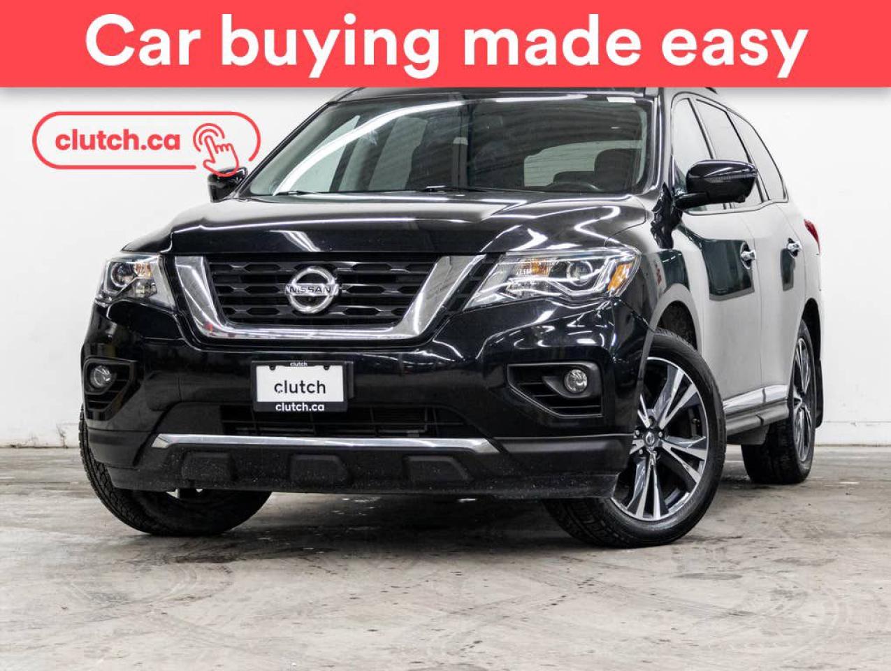 Used 2017 Nissan Pathfinder Platinum 4WD w/ Nav, Tri Zone A/C, Dual Panel Sunroof for sale in Toronto, ON