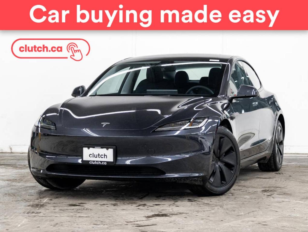 Used 2024 Tesla Model 3 Standard Range Plus w/ Autopilot, Nav, Glass Roof for sale in Toronto, ON