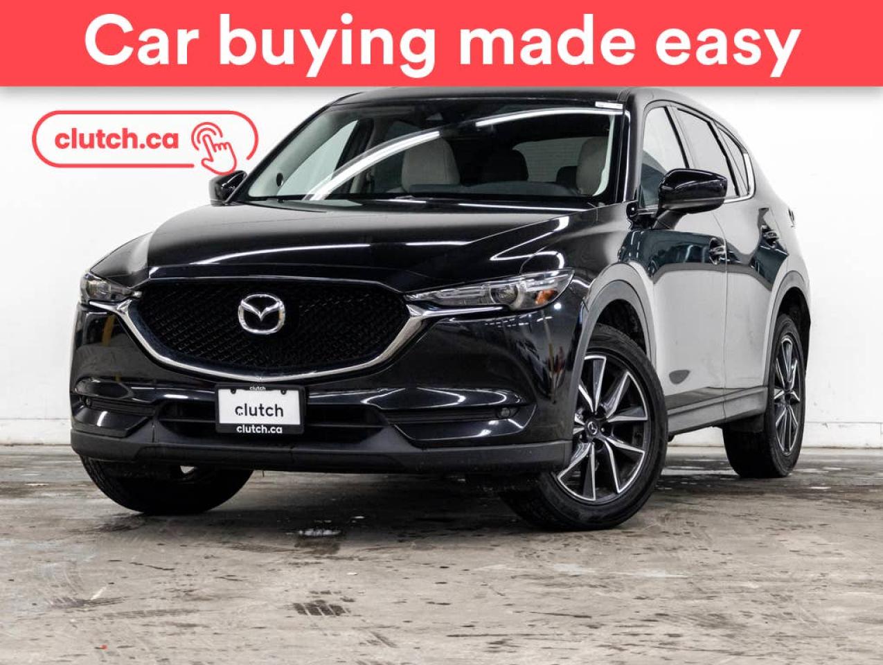 Used 2018 Mazda CX-5 GT AWD w/ Apple CarPlay & Android Auto, Power Moonroof, Rearview Cam for sale in Toronto, ON