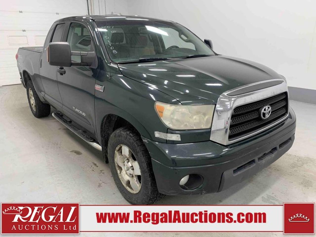 Used 2007 Toyota Tundra  for sale in Calgary, AB