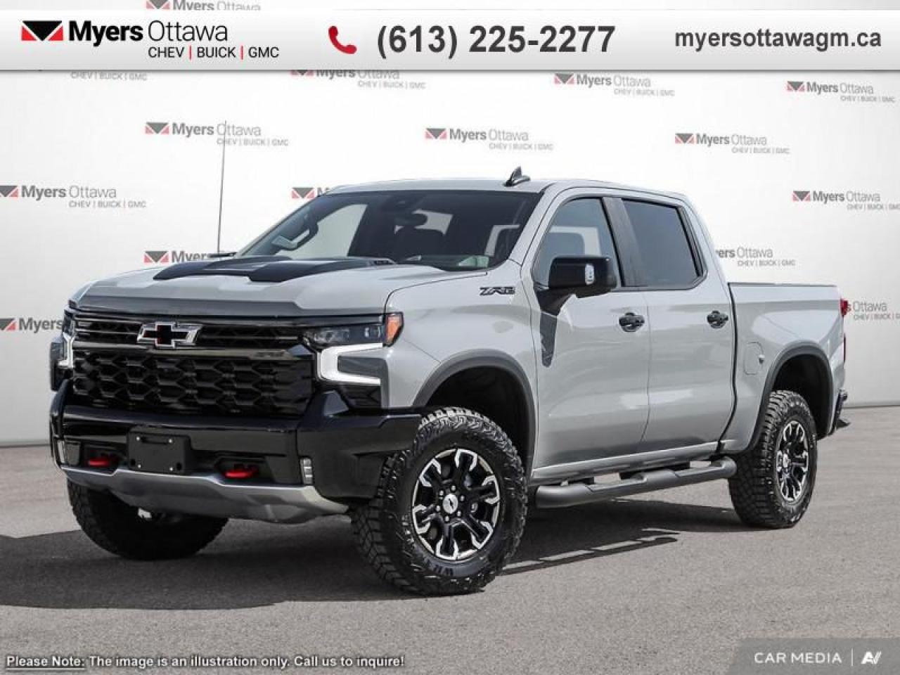 New 2025 Chevrolet Silverado 1500 ZR2  ZR2, SUNROOF, 6.2 V8, TECH PACKAGE, ACTIVE EXHAUST for sale in Ottawa, ON