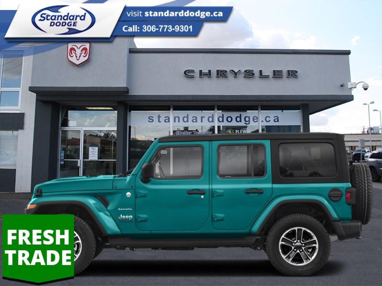 Used 2020 Jeep Wrangler Unlimited Sahara for sale in Swift Current, SK