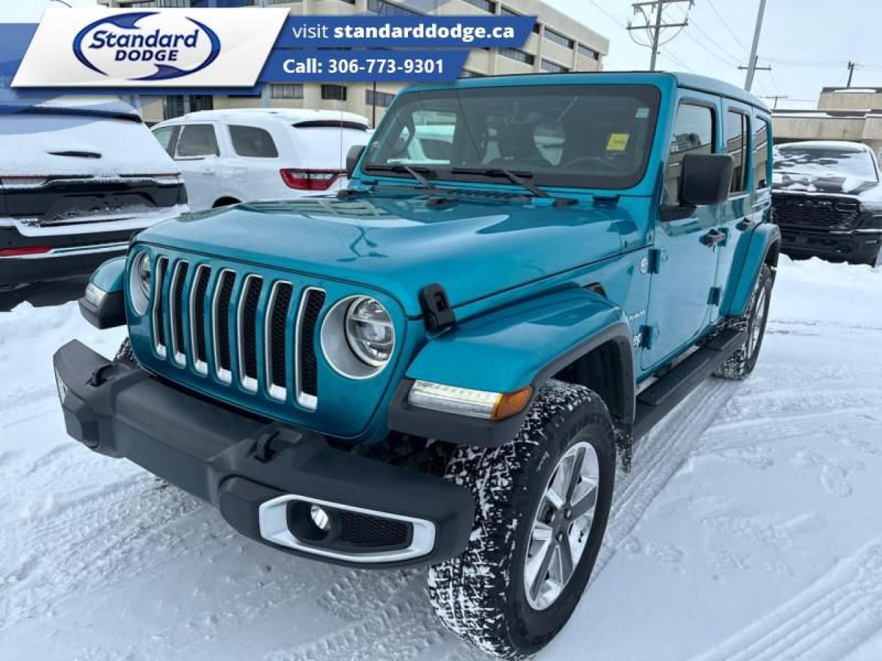 Used 2020 Jeep Wrangler Unlimited Sahara for sale in Swift Current, SK