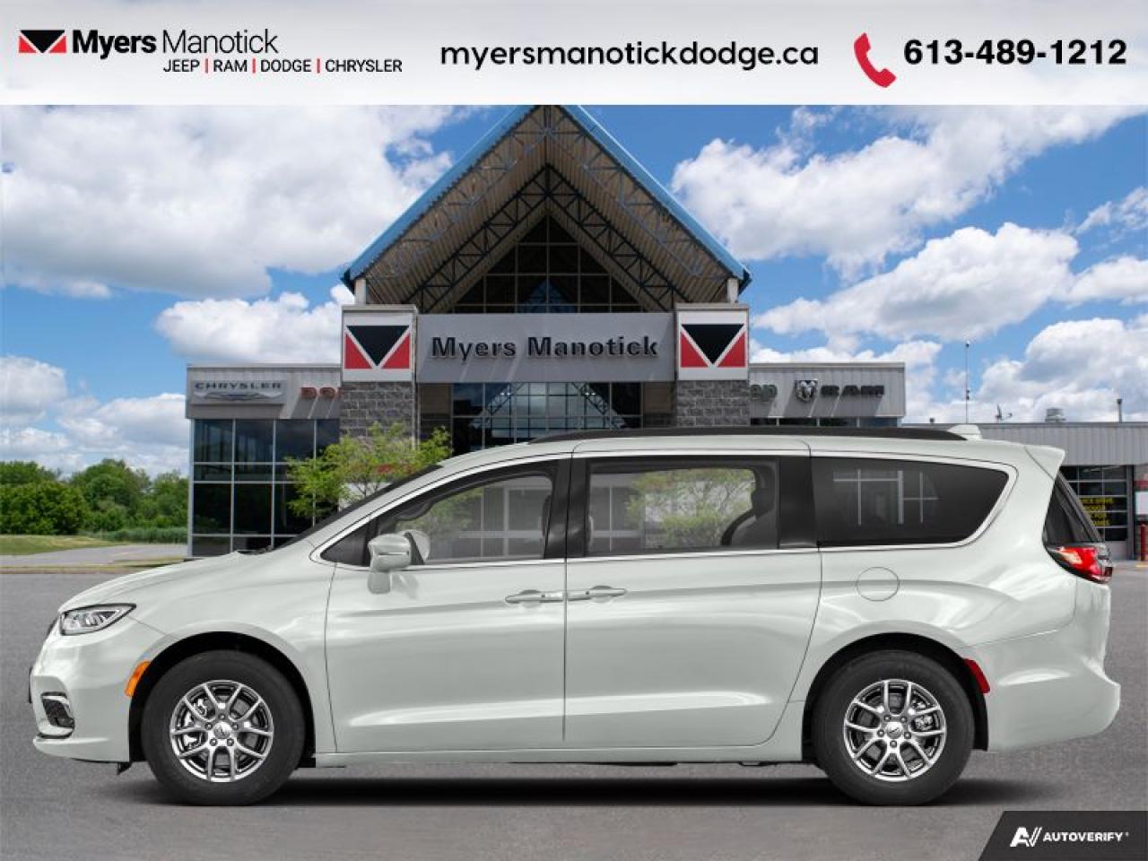 Used 2022 Chrysler Pacifica Touring L  - Leather Seats for sale in Ottawa, ON