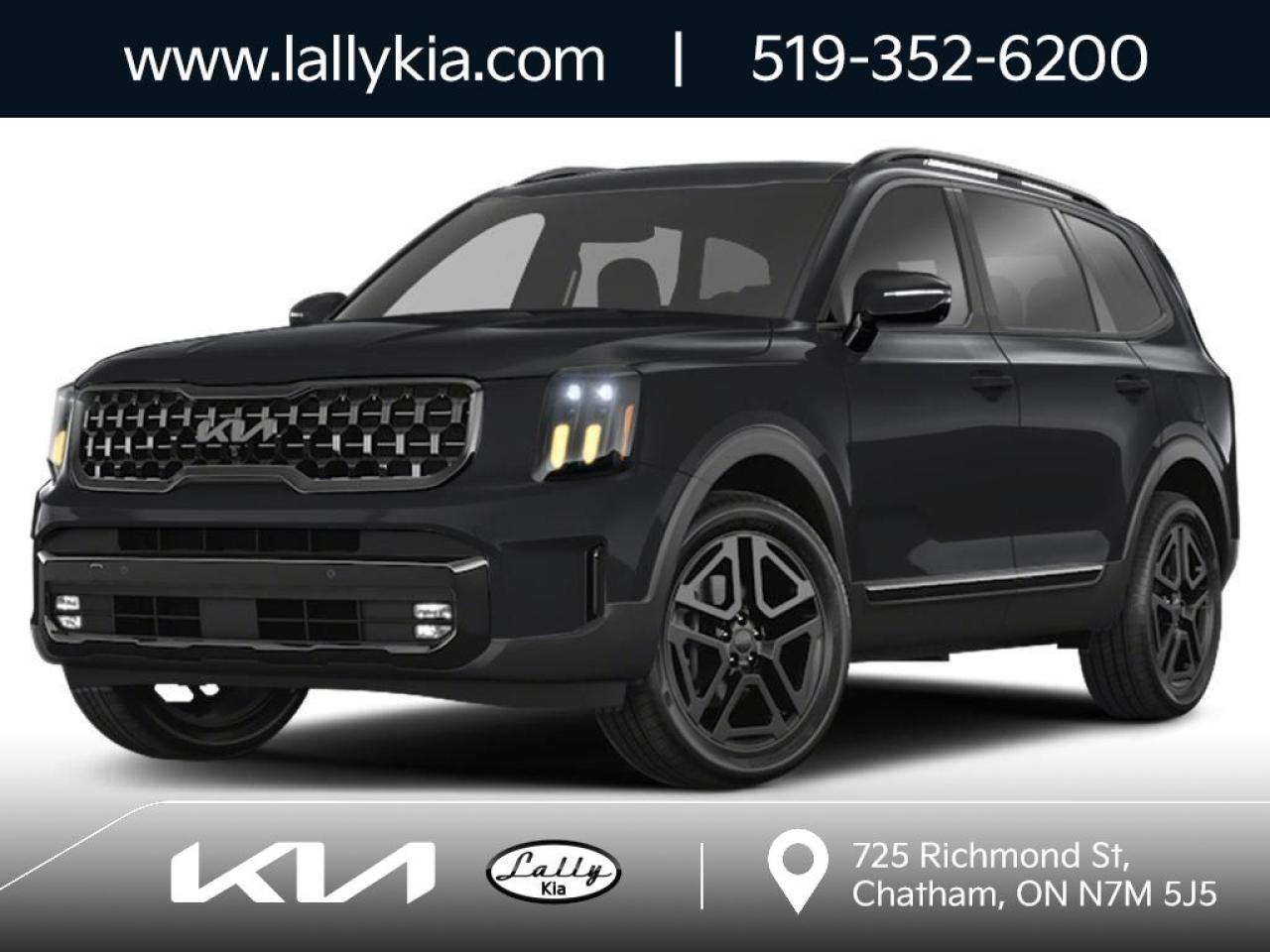 New 2025 Kia Telluride X-Line w/Terracota Brown Interior for sale in Chatham, ON