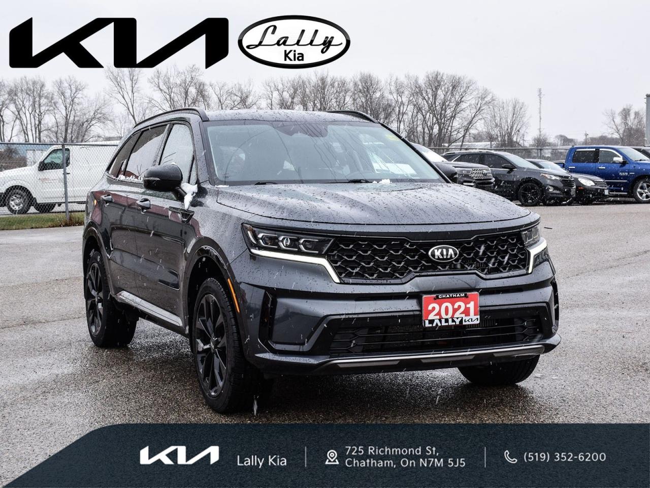 Used 2021 Kia Sorento 2.5T EX AWD, Apple CarPlay & Android Auto, Heated Front Bucket Seats, Heated steering wheel, Power driver seat, Power Liftgate, Steering wheel mounted audio controls, Wheels: 20