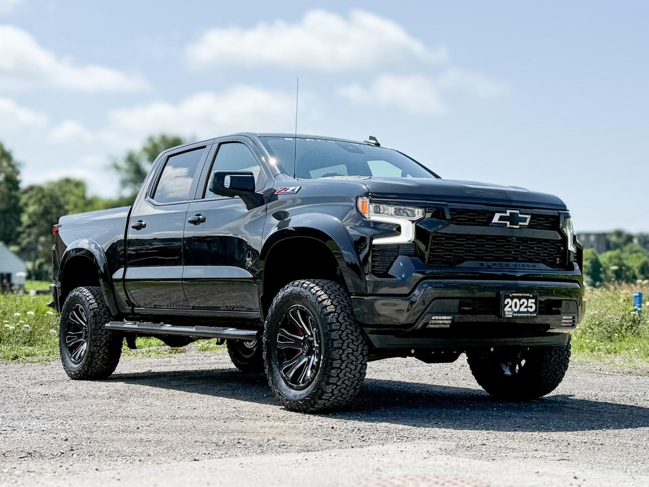 2025 Chevrolet Silverado 1500 RST BLACK WIDOW PACKAGE - 6.2L V8 WITH REMOTE START/ENTRY, SUNROOF, HEATED FRONT SEATS, HEATED STEERING WHEEL, HD SURROUND VISION Photo