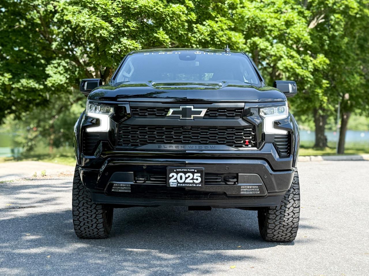 2025 Chevrolet Silverado 1500 RST BLACK WIDOW PACKAGE - 6.2L V8 WITH REMOTE START/ENTRY, SUNROOF, HEATED FRONT SEATS, HEATED STEERING WHEEL, HD SURROUND VISION Photo