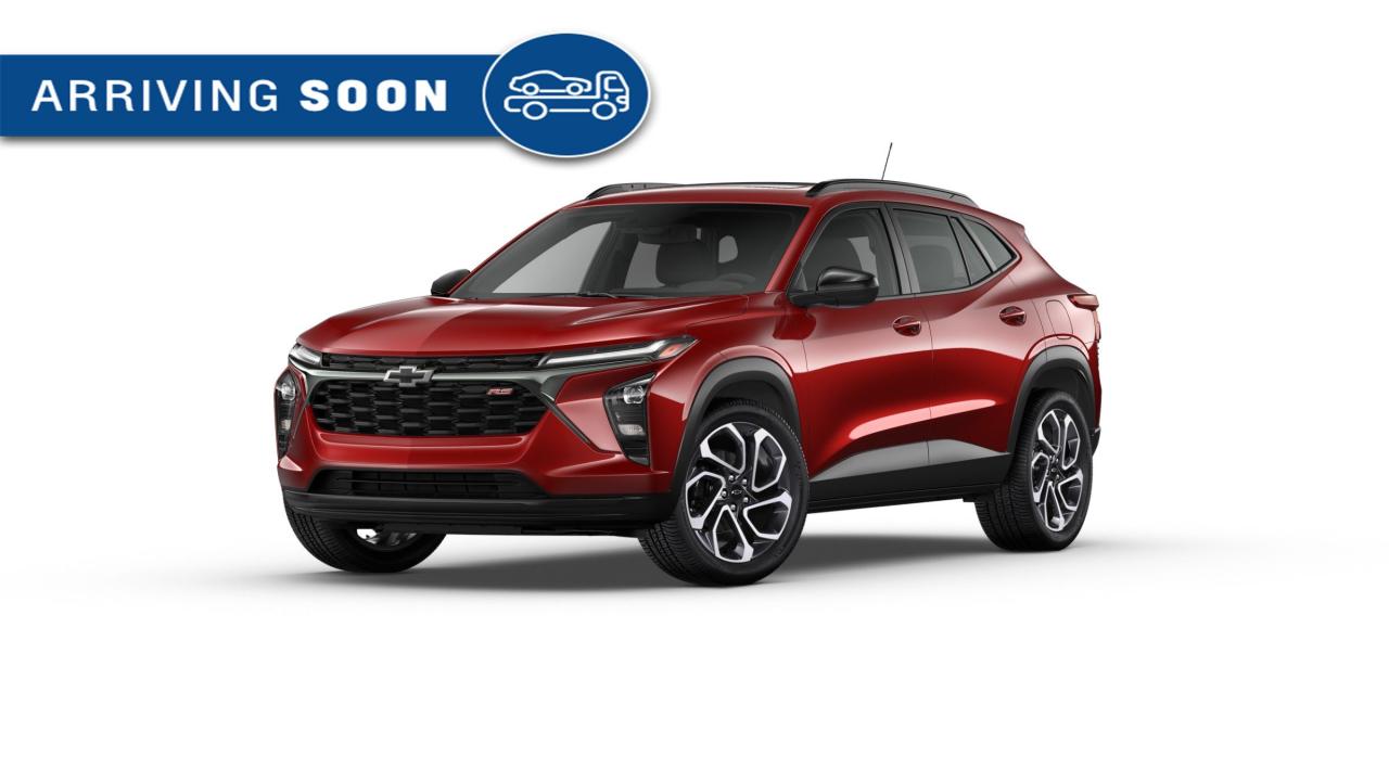 New 2025 Chevrolet Trax 2RS 1.2L 3 CYL WITH REMOTE START/ENTRY, SUNROOF, HEATED SEATS, HEATED STEERING WHEEL, APPLE CARPLAY AND ANDROID AUTO for sale in Carleton Place, ON