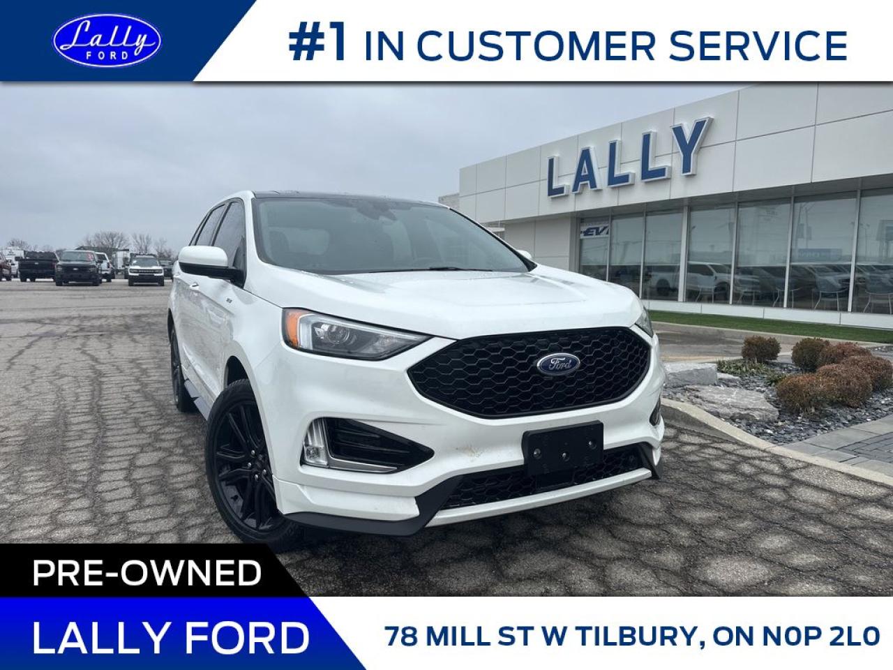 Used 2022 Ford Edge ST Line, AWD, Moonroof, Nav!! for sale in Tilbury, ON