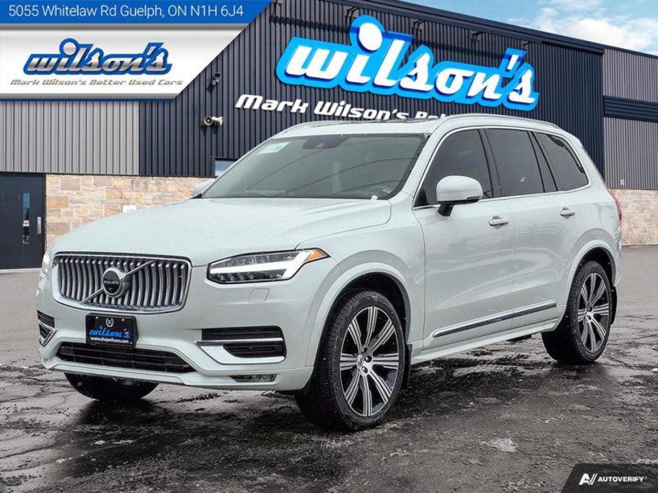 Used 2022 Volvo XC90 Inscription  | Leather | Panoramic Sunroof | Nav | Heads Up Display | Cooled + Heated Seats for sale in Guelph, ON