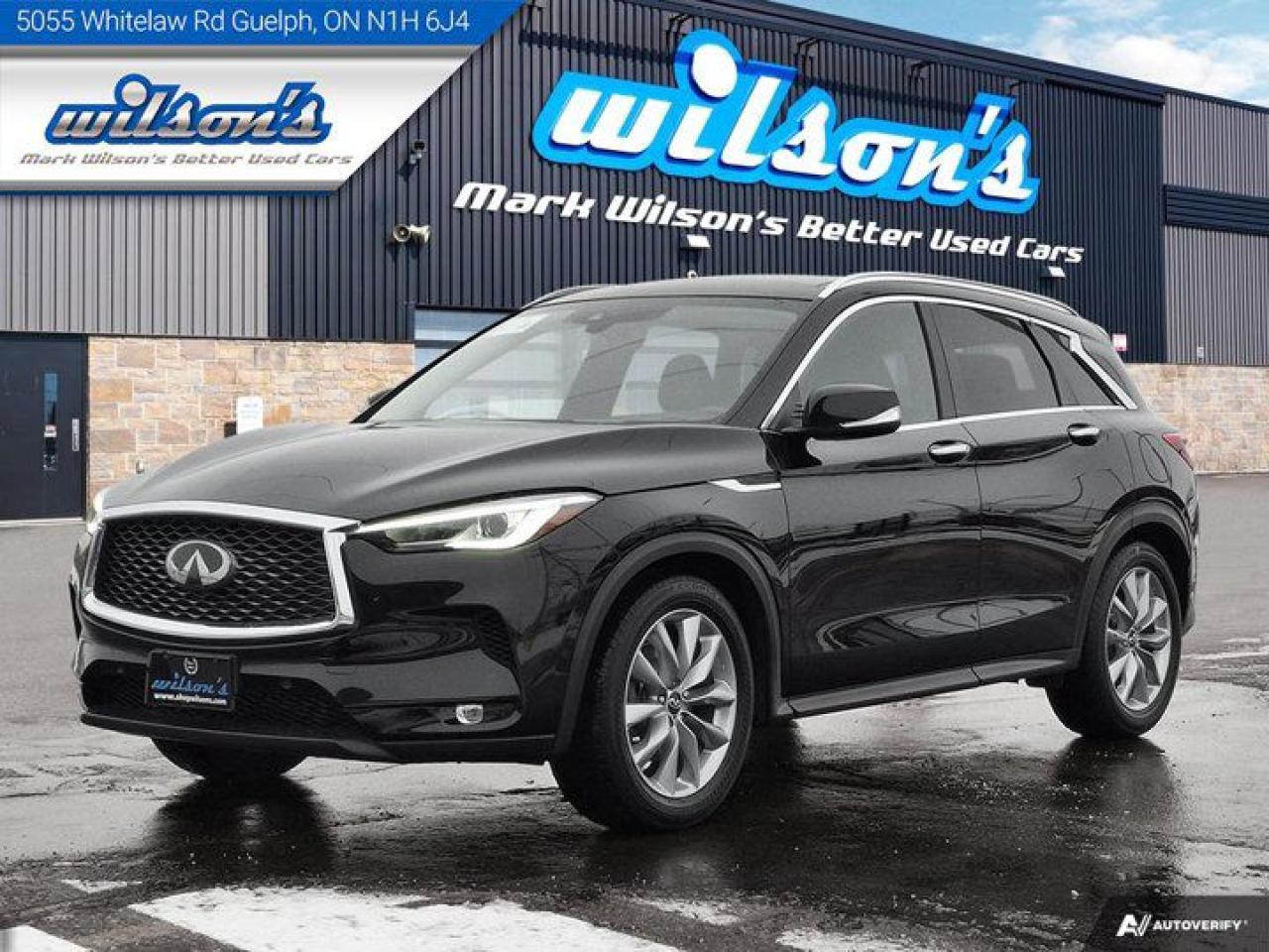 Used 2020 Infiniti QX50 ESSENTIAL AWD | Leather | Sunroof | Nav | Heated Seats | CarPlay + Android | Rear Camera & more!! for sale in Guelph, ON