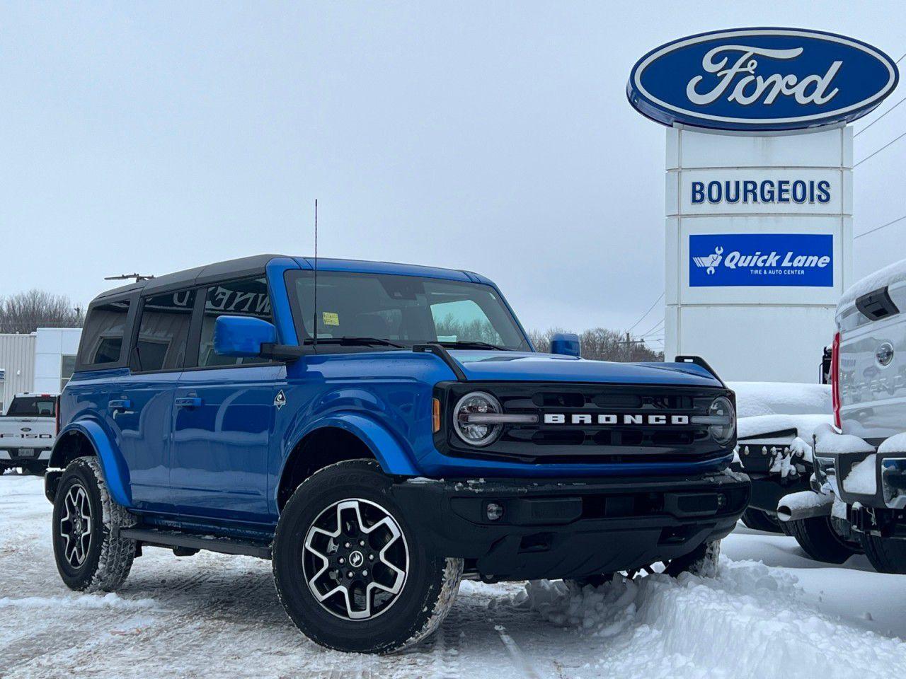 Used 2024 Ford Bronco OUTER BANKS 4 DOOR 4X4 for sale in Midland, ON