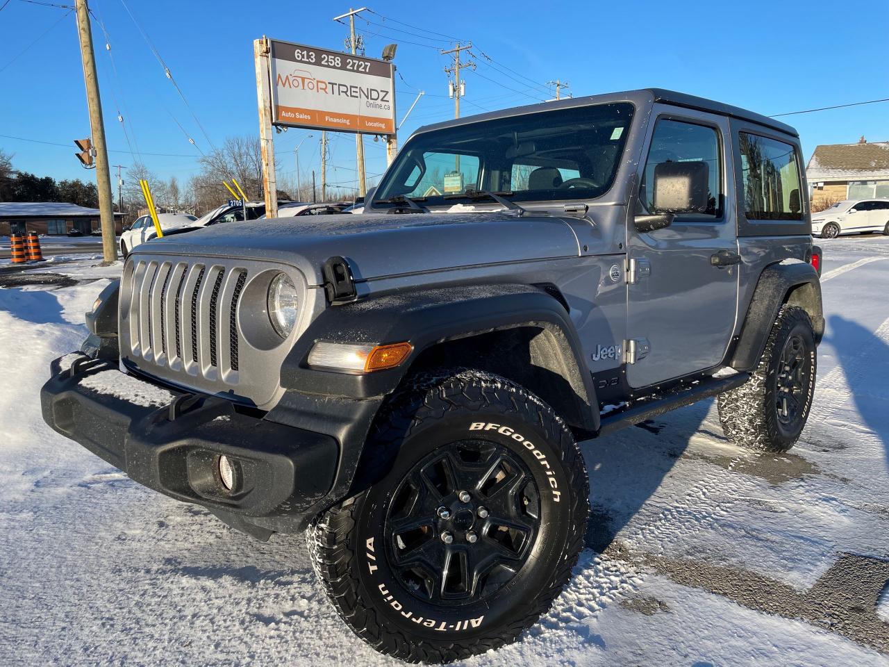 Used 2020 Jeep Wrangler Sport 6-Speed Manual! Air! for sale in Kemptville, ON