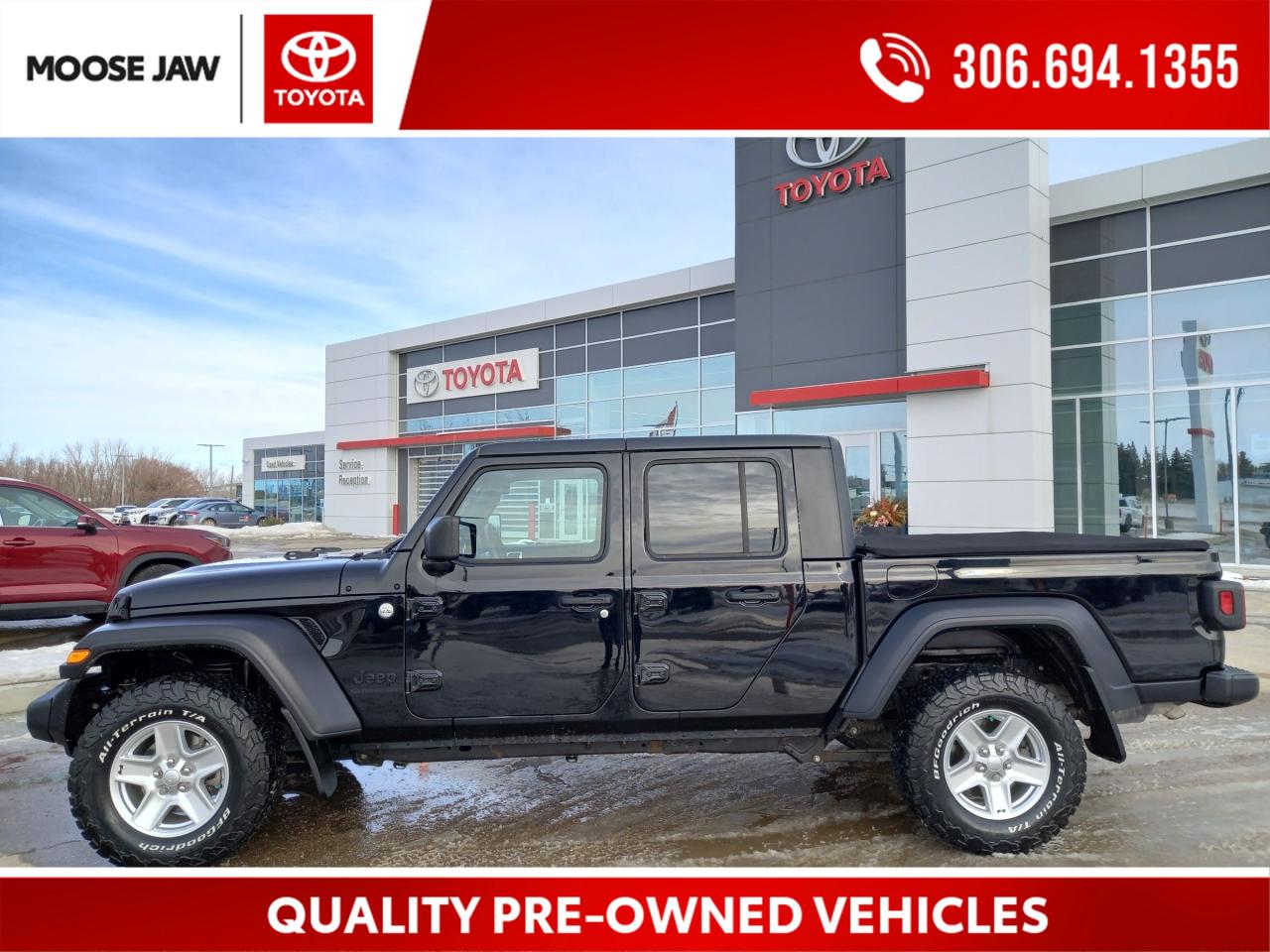 Used 2020 Jeep Gladiator Sport S LOCAL TRADE,ACCIDENT FREE,3.6L V6 WITH UPGRATED 8 SPEED AUTO,TECH PKG INCLUDING 7